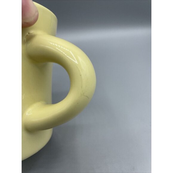 Pass it On Life is Good Yellow Coffee Tea Mug Ceramic - Picture 4 of 5